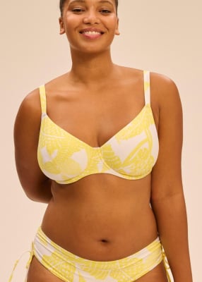 Haut de bikini bonnets profonds 